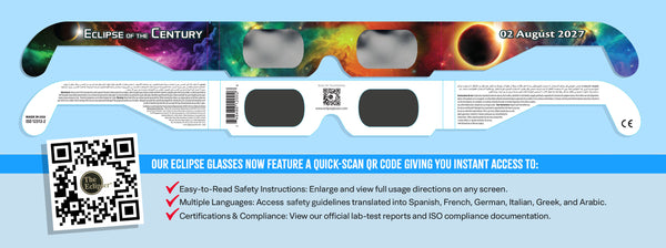 Galaxy Eclipse Glasses